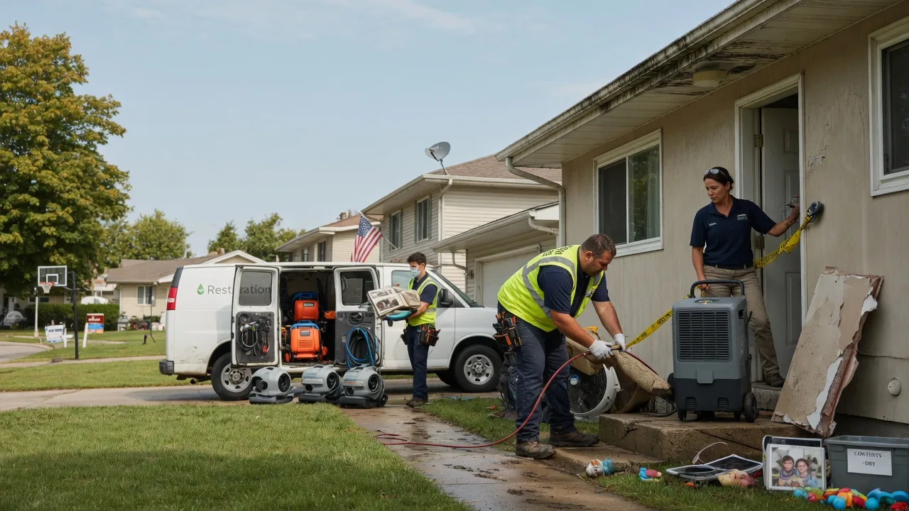 Water Damage Restoration in Brooklyn Park, MN near me